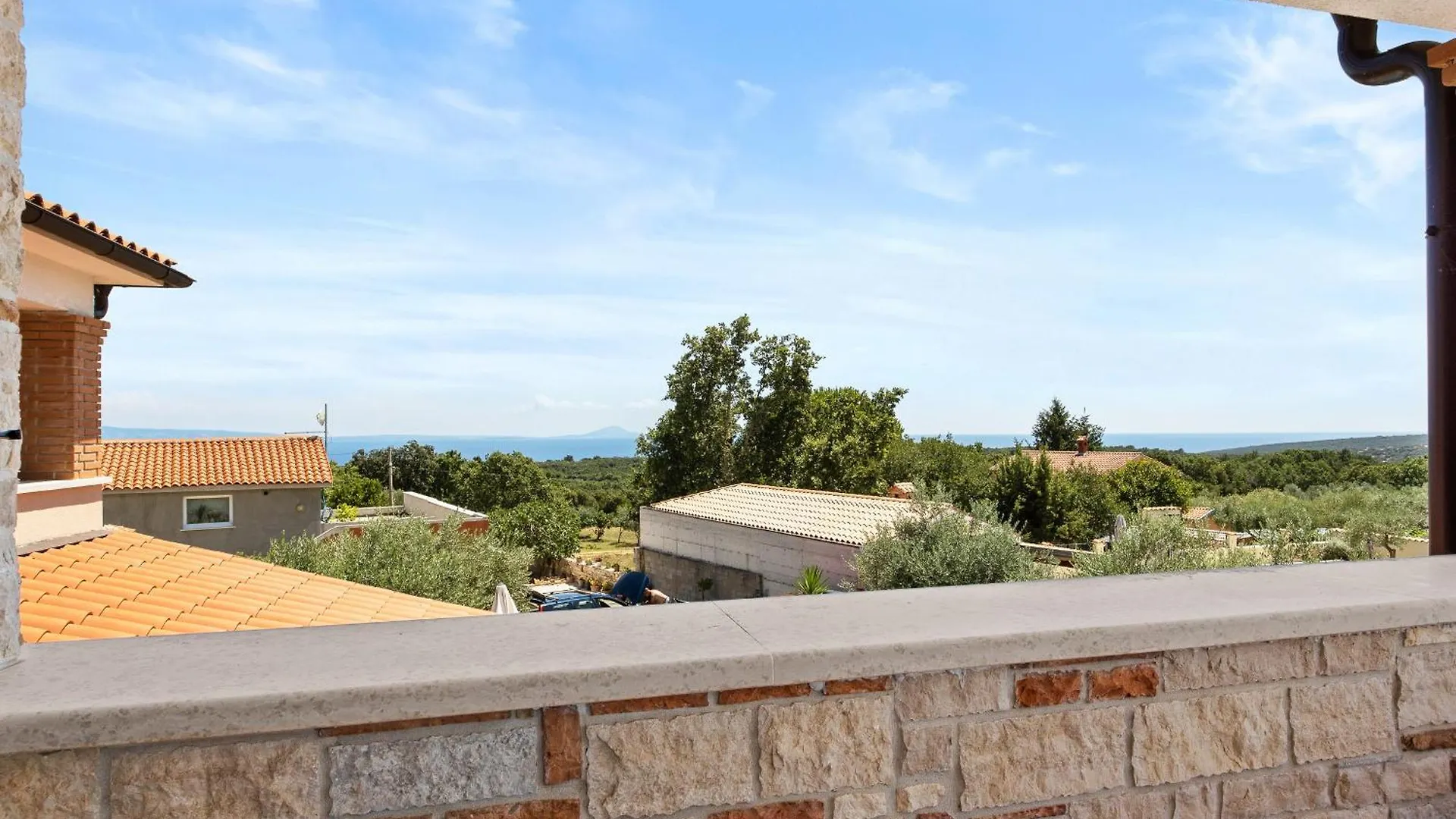 Villa Javor Near Pula Only 1 Km From The Beach With Sea View And Heated Pool Peruski Croatia